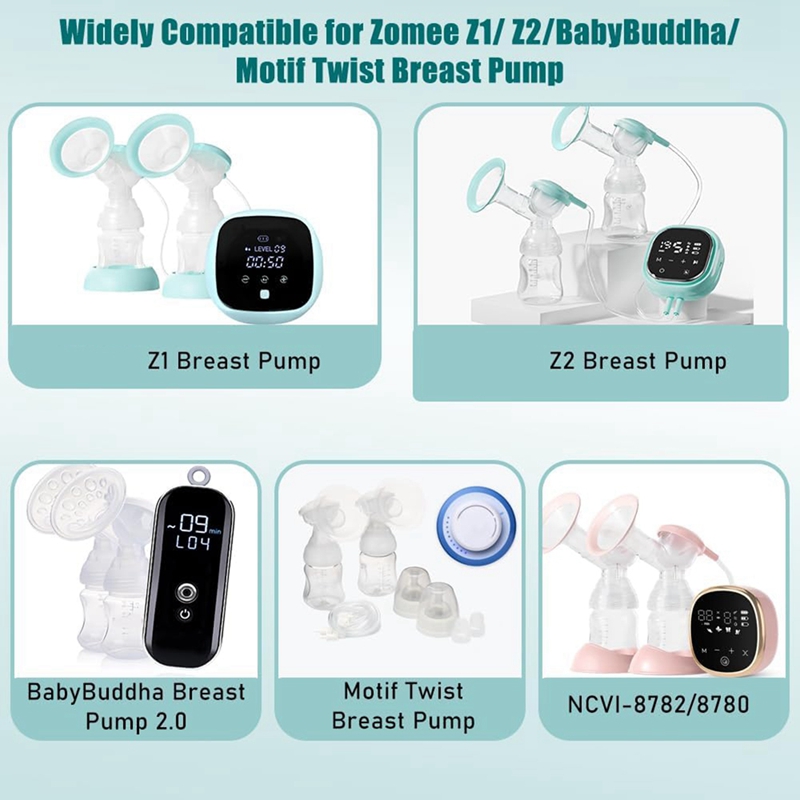 Breast Pump - 6pcs Valves and 4pcs Silicone Diaphragm