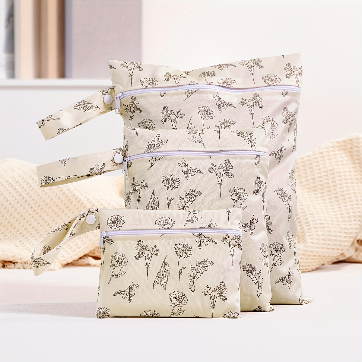 Breast Pump - 3Pcs/S Different Size Waterproof Wet Bag