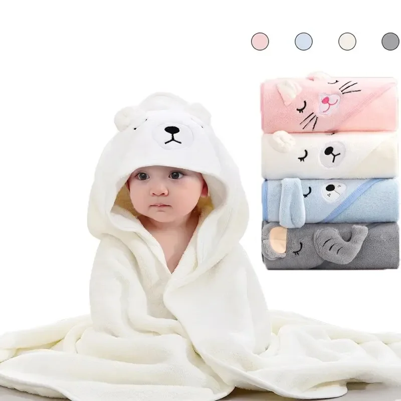 Baby Swaddle Blanket - Blankets Swaddle Towel Boy Girl Bathrobe