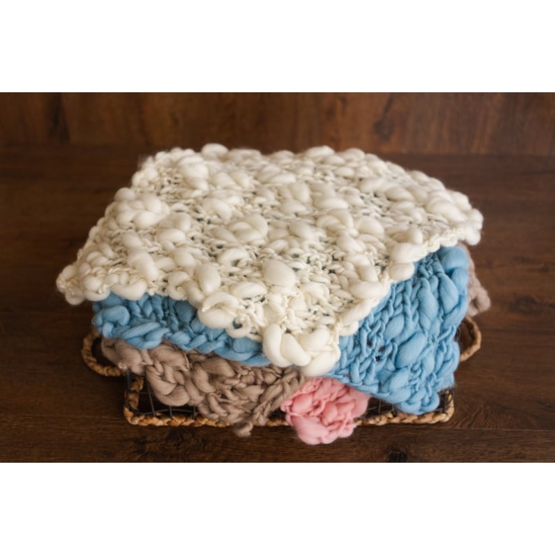 Chunky Knit Merino Baby Blanke - Baby Swaddle Blanket ulasan dan harga