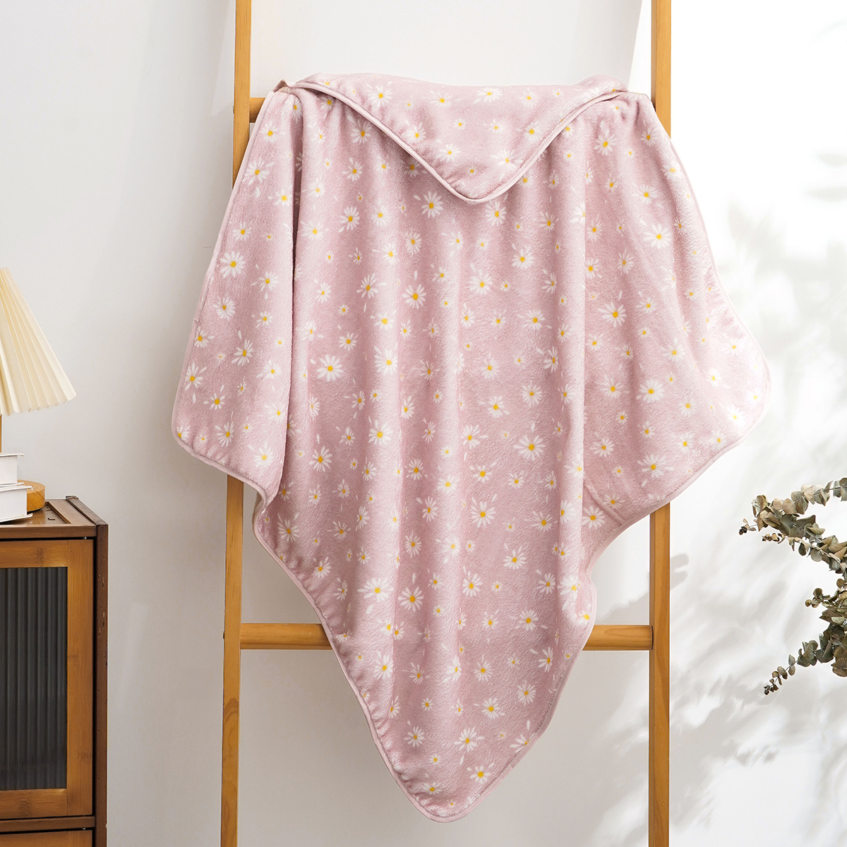 Happyflute 80x80CM Coral Velve - Baby Swaddle Blanket ulasan dan harga