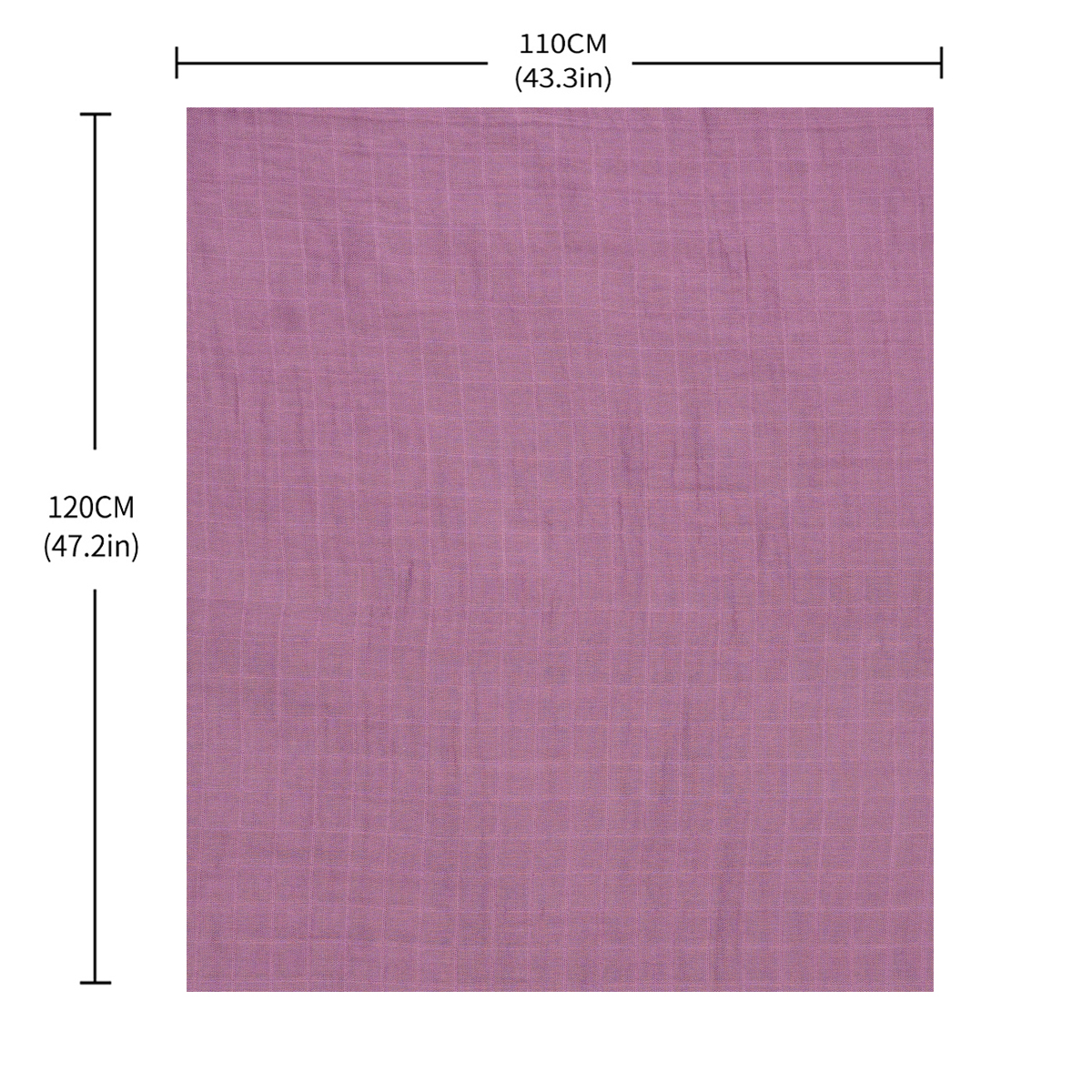 Elinfant 2PCS Solid Color 100% - Baby Swaddle Blanket ulasan dan harga