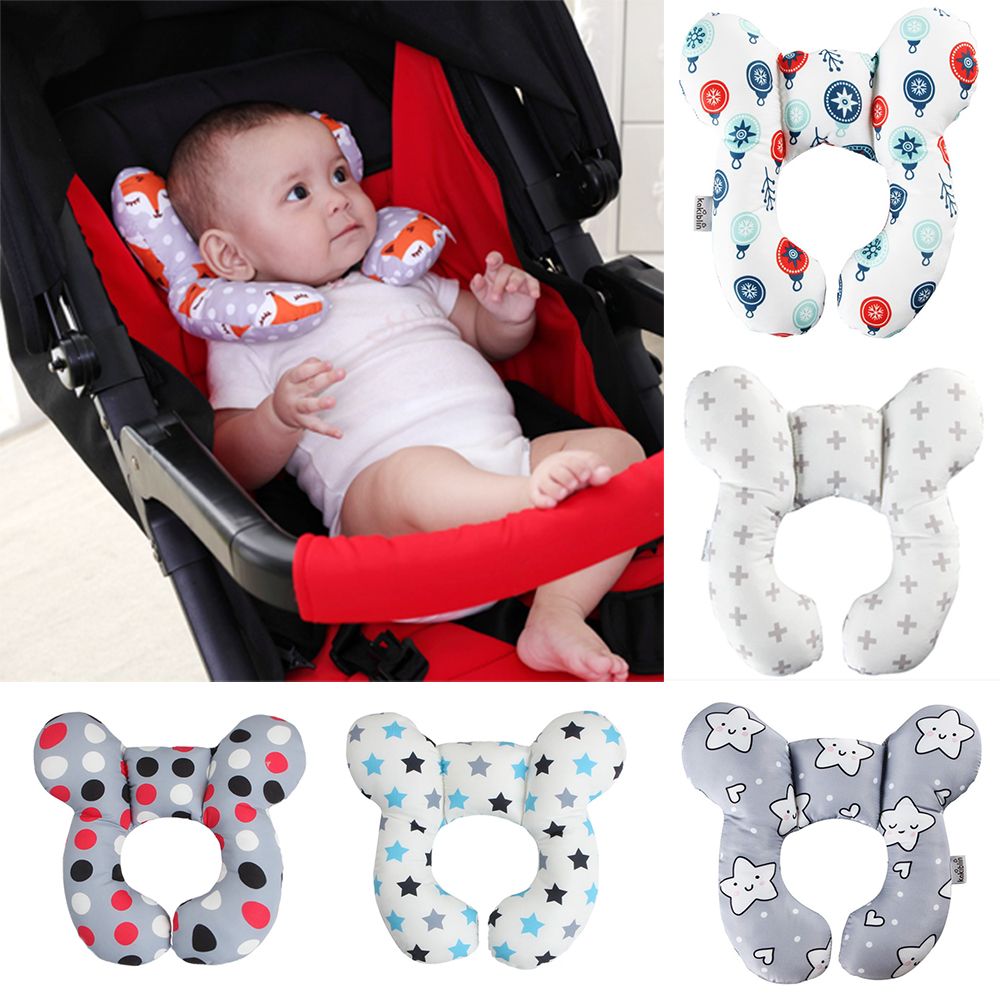 Cartoon Anti-roll When Sleepin - Anti-Roll Baby Pillow ulasan dan harga