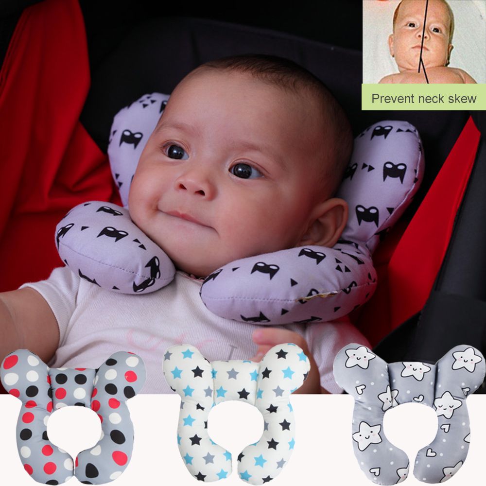 Cartoon Anti-roll When Sleepin - Anti-Roll Baby Pillow ulasan dan harga