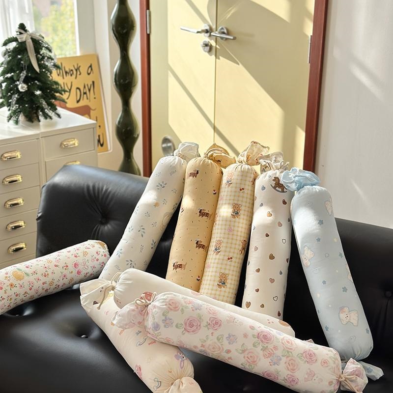 60cm Baby Mesh Crib Bumper Cot - Anti-Roll Baby Pillow ulasan dan harga