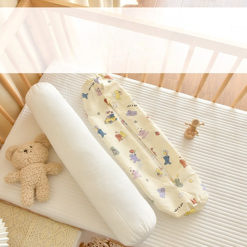 60cm Baby Mesh Crib Bumper Cot - Anti-Roll Baby Pillow ulasan dan harga