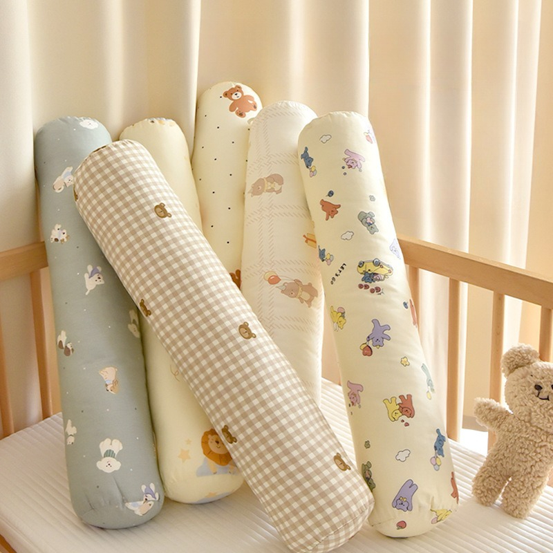 60cm Baby Mesh Crib Bumper Cot - Anti-Roll Baby Pillow ulasan dan harga