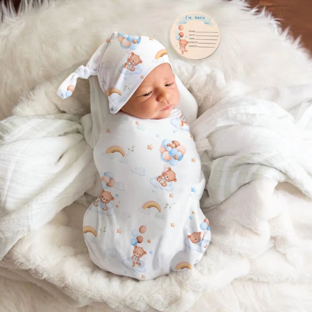 Ylsteed Baby Swaddle Blanket a - Baby Swaddle Blanket ulasan dan harga