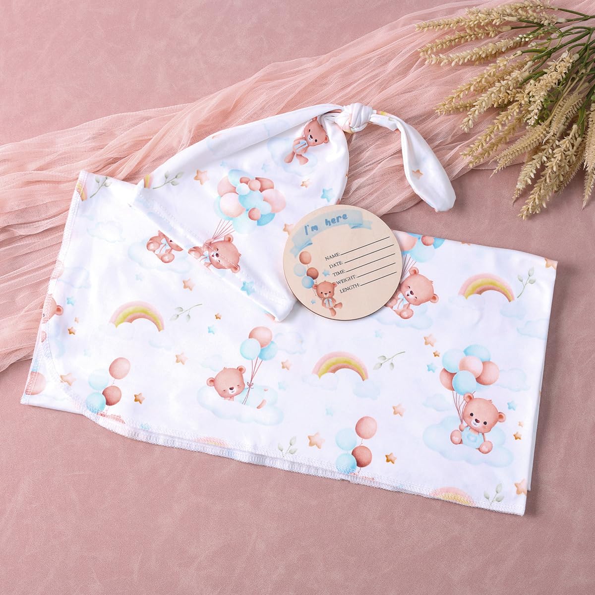 Ylsteed Baby Swaddle Blanket a - Baby Swaddle Blanket ulasan dan harga