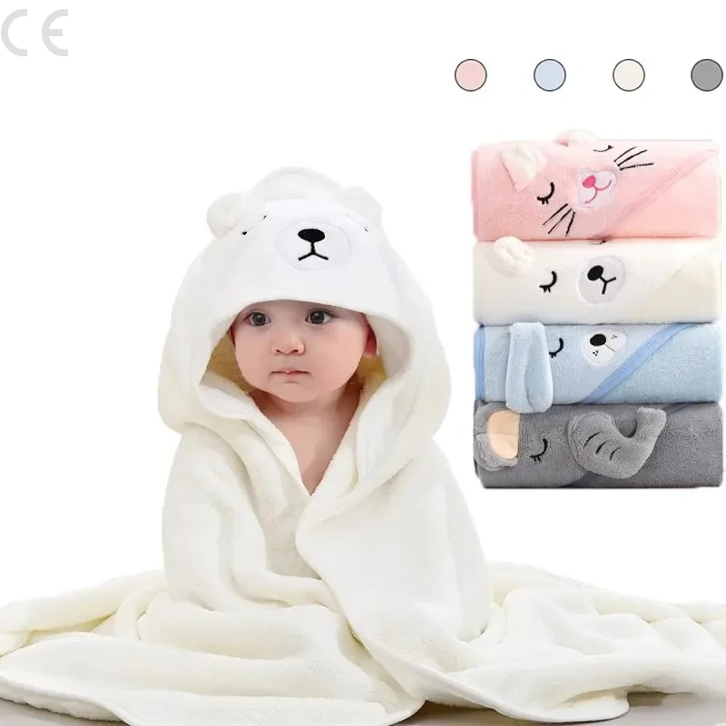 Toddler Bathrobe Infant Bath T - Baby Swaddle Blanket ulasan dan harga