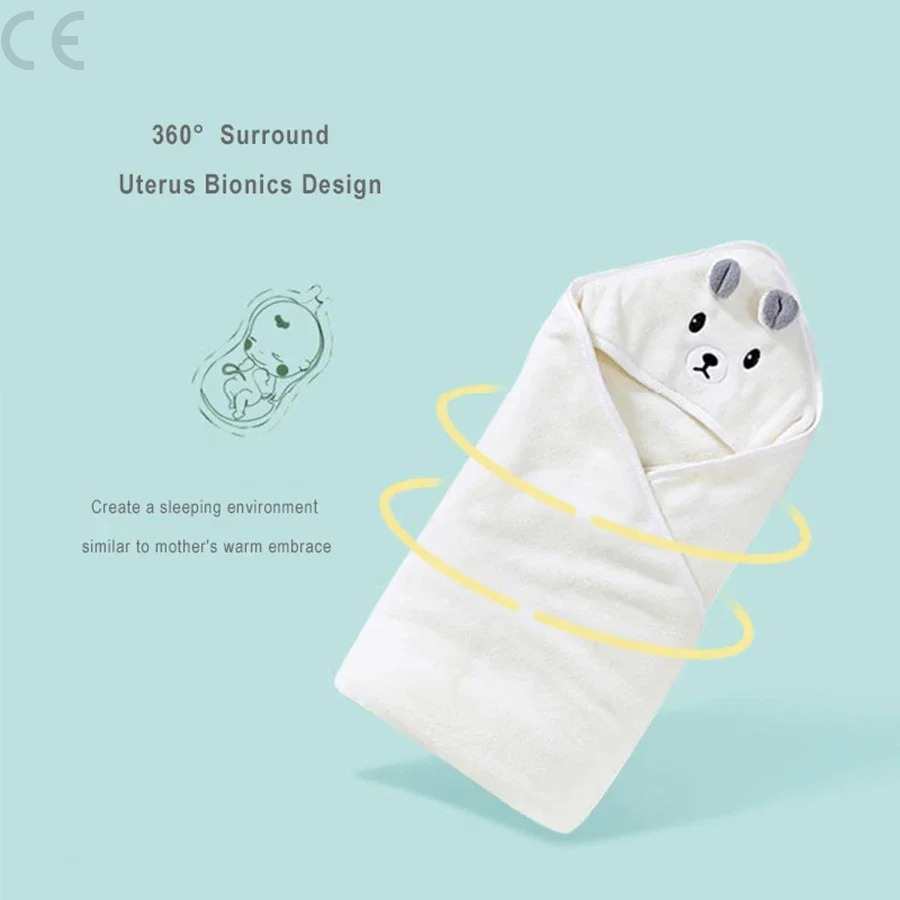 Toddler Bathrobe Infant Bath T - Baby Swaddle Blanket ulasan dan harga