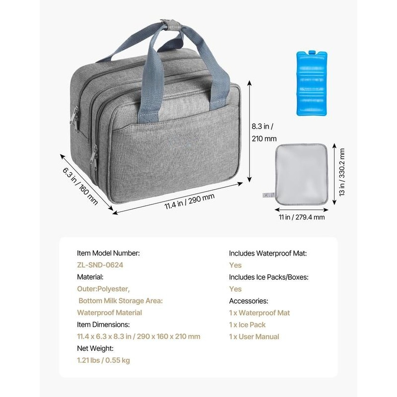 Wearable Breast Pump Bag, Brea - Breast Pump ulasan dan harga